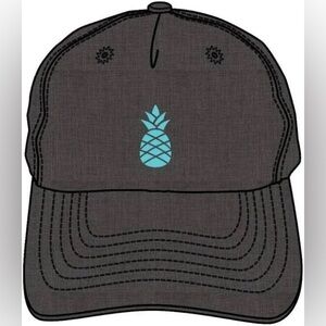 CHUBBIES men’s The Teal Performance Pineapple SnapBack Baseball Cap Hat One Size